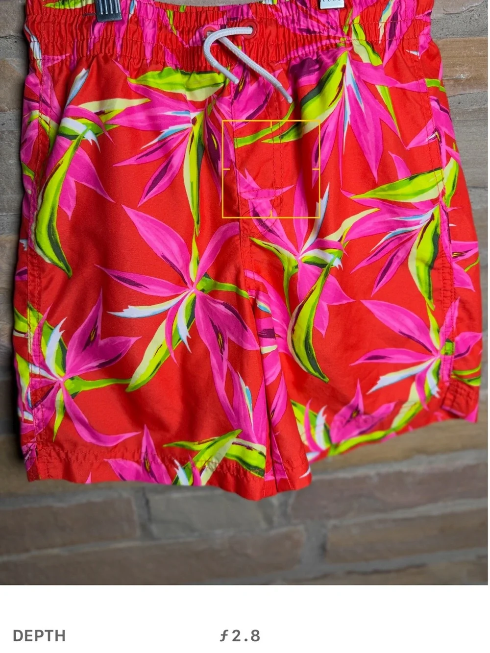 Old Navy boys  Swim Shorts - Vibrant Tropical Print . Size 10
